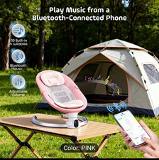 baby bouncer chair with mobile app control with romote