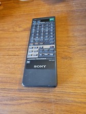 Sony RM-D3M Remote Control Black Wireless for MiniDisc Recorder