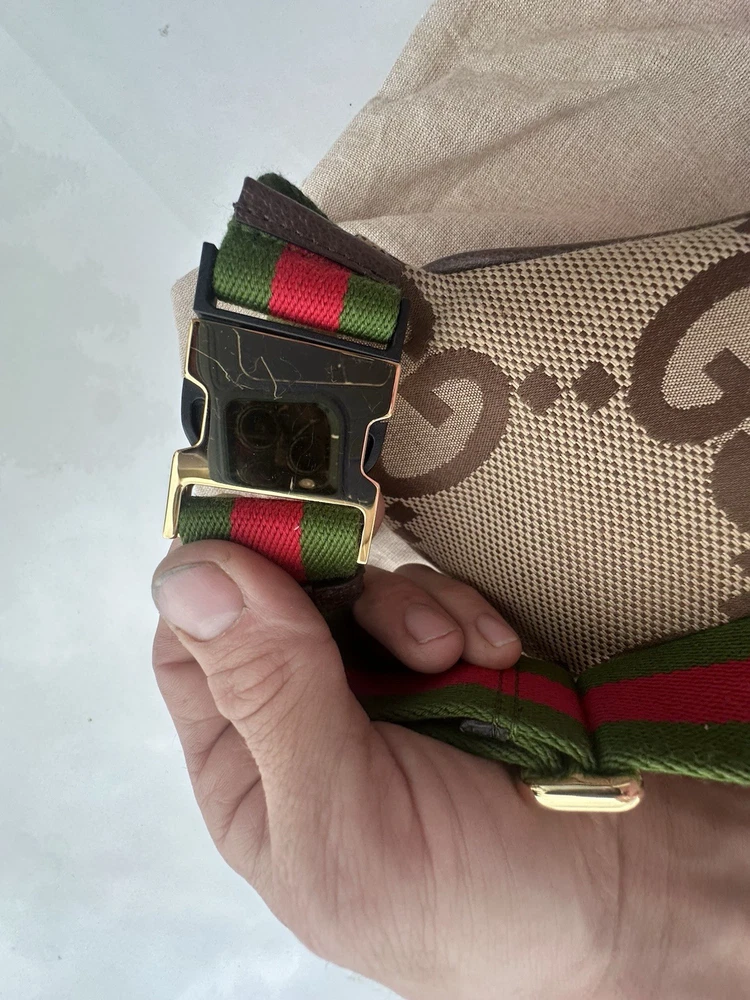 Gucci Jumbo GG Monogram Belt Bag 3466333 Crossbody