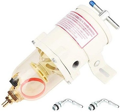 Kraftstofffilter/Wasserabscheider, Akozon 500FG Edelstahl Öl Wasser Abscheider