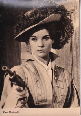Autogrammkarte - Elsa Martinelli - Progress Karte
