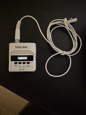 TASCAM DR-10L Portable Digital Recorder Battery-Powered w/ Lavalier Microphone