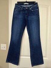 LEVI  S 529 Woman  s Jeans Size 8M Waist-29/Length-32 Curvy Boot Cut Stretch Blue
