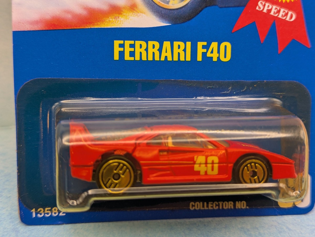 Hot Wheels FERRARI F40 メタリックレッド レビュー ホットウィール フェラーリ F40 コンペティツィオーネ