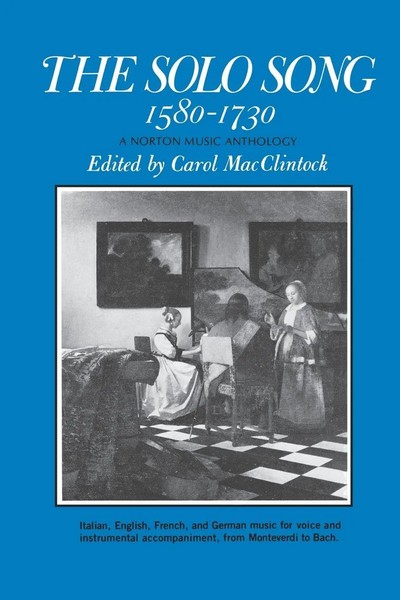 Carol Macclintock | The Solo Song | Taschenbuch | Englisch (1980) | 1580-1730-image
