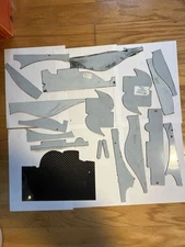 Carbon Fiber Scrap Sheets (lot 10) 12oz