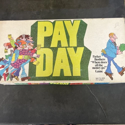 VINTAGE Payday Board Game COMPLETE Parker Brothers (1975) Family Kids Children's