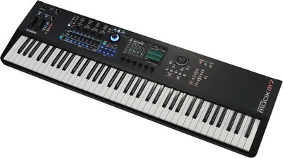 Yamaha MODX7 76-Key Semi Weighted Keyboard Synthesizer - Black for