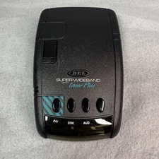 Vintage Bel-tronics BEL Super Wideband with Laser Plus Radar Detector w/ Case