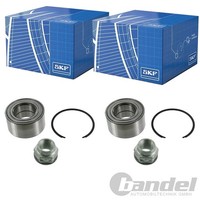 2X SKF RADLAGER-SATZ Vorne Passend FÜR Fiat Cinquecento Panda Seicento Tipo
