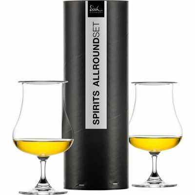 Eisch Universal Spirituosenglas Gentleman mit Aromadeckel Whiskyglas 220 ml