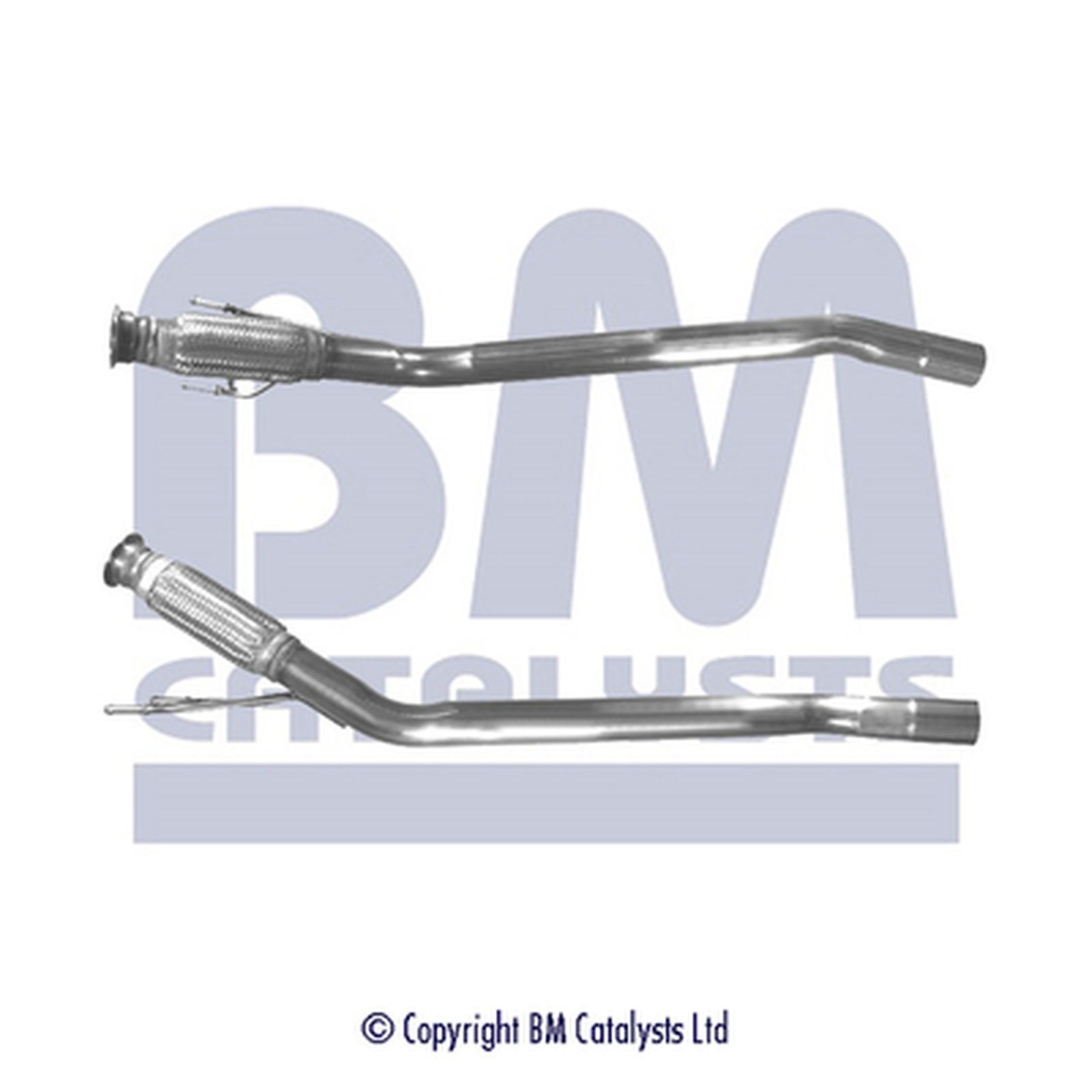 Exhaust Pipe + Fitting Kit Centre BM50226K BM Catalysts 7H0253301D Quality New - Image 5