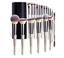 makeup brush set 18 Pcs Foundation Powder Concealer Makeup Synthetic Brush
