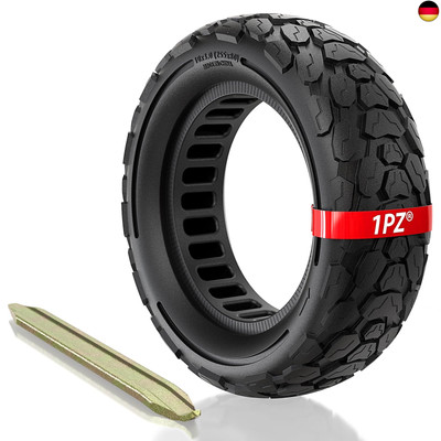 1PZ GKB-N01 10x3 80/65-6 255 x 80 Vollreifen Solide Reifen Ersatz für KUGOO M4 