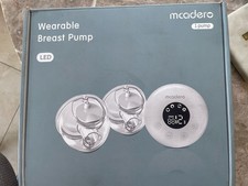 Mcadero Wearable Electric Breast Pump M2 LED Hands Free Portable Single Pump New