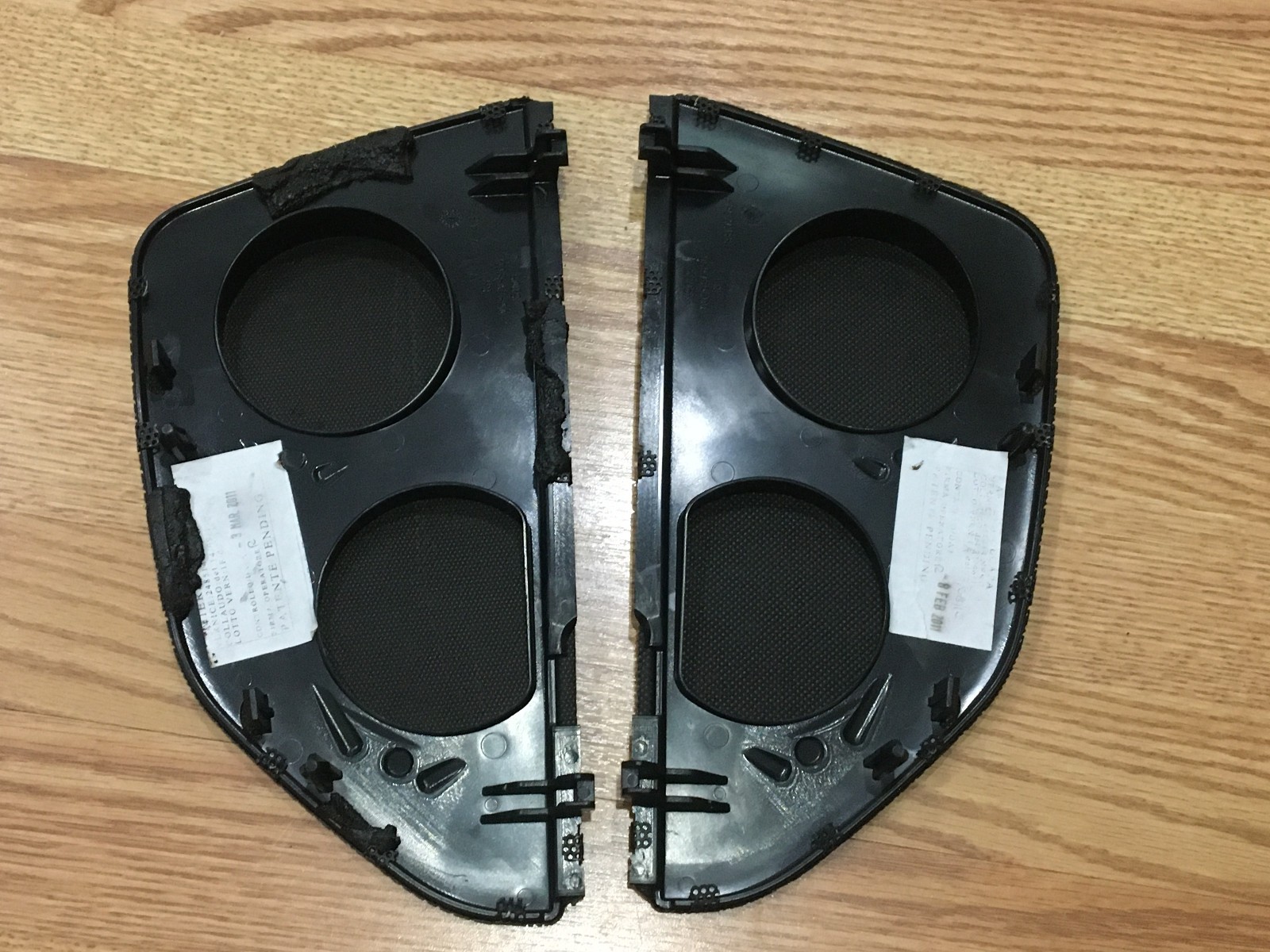 ✝️FERRARI CALIFORNIA REAR QUARTER PANEL SPEAKER COVER TRIM 69789800 OEM 69789900