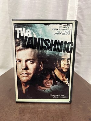 The Vanishing (DVD, 2004) Full Screen/Widescreen Kiefer Sutherland Jeff Bridges