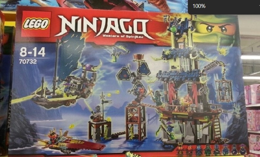 Lego 70732 Ninjago City of Stiix Building Set Brand New Sealed