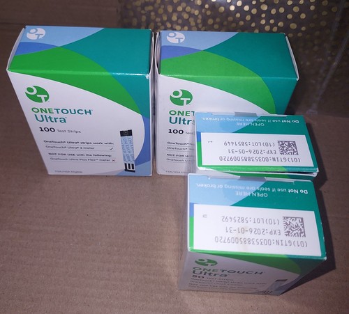 300 One Touch Ultra Blue Blutzuckerteststreifen Boxen Ablaufdatum 2026