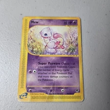 Pokémon TCG Mew Expedition Base Set E Reader Rare 2002 55/165
