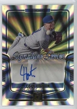 2024 Panini Donruss Signature Series Laser Cade Horton #SS-CH Auto