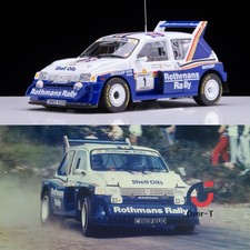 Sunstar 1:18 MG Metro 6R4 WRC 1986 #1 Rally Alloy Car Model