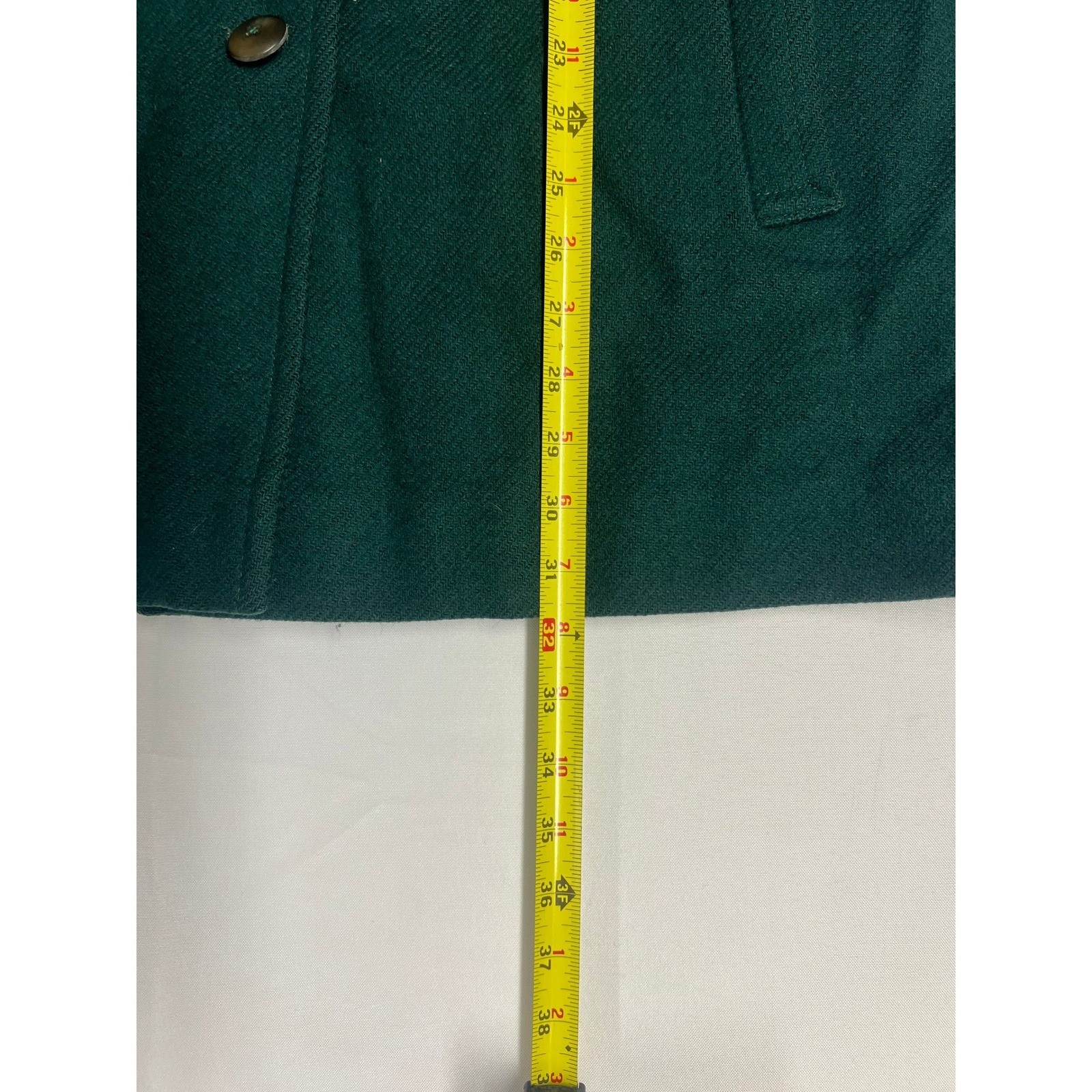 Pendleton Double Breasted Wool Blend Peacoat Gree… - image 16