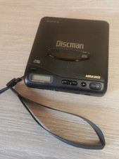 Sony Discman D-11 Portable CD Player Mega Bass Black Retro Spares Intermittent