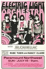 1973 ELO CONCERT POSTER WALL ART PRINT ELECTRIC LIGHT ORCHESTRA CONCERT POSTER