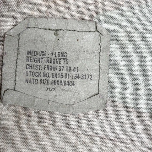 US Army Woodland Camo Military Uniform Set Jacket Pants Medium XLong - Image 3 of 4