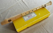 Moeck Alt-Blockflöte, guter Klang! Klappe, deut. Griffw., sehr schön!