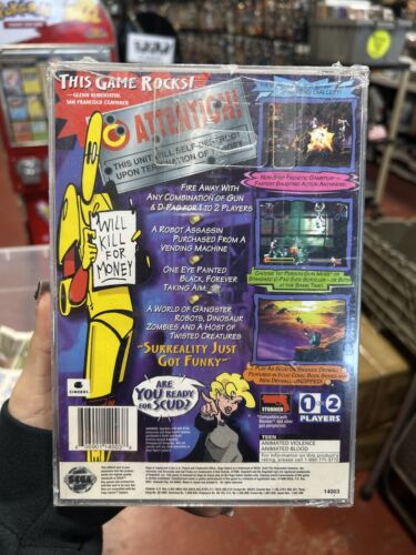 Scud: The Disposable Assassin (Sega Saturn, 1997) Factory Sealed - Picture 2 of 6