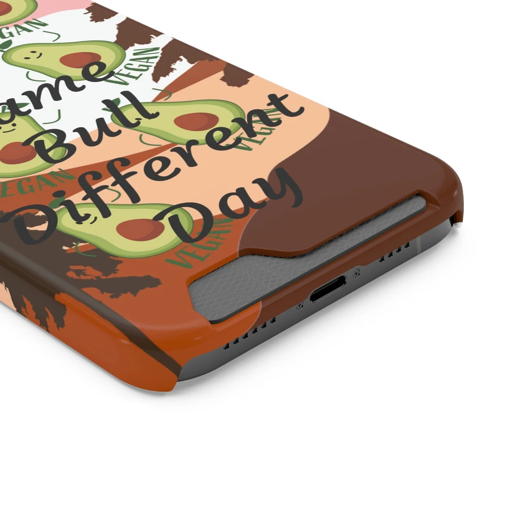 Slim Protective Phone Case with Built-in Card Holder  