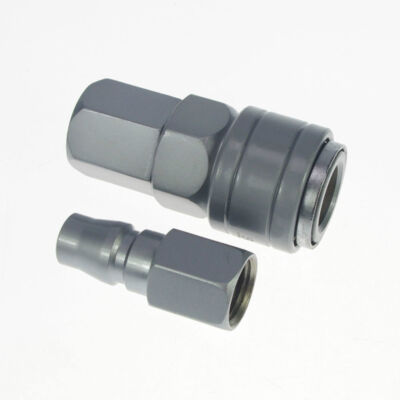 3/8'' Female Air Compressor Quick Coupler Connector Steel Self Lock SF-30 PF-30 #