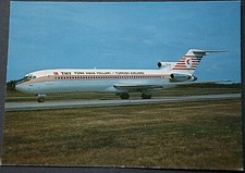 46695 AK Aereo Aeroporto THY TURKISH AIRLINES BOEING 727 -2 F 2 TC-JCE HAVA