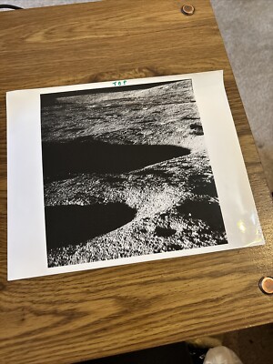 NASA Moon Surveyor Photo Rare 1960s 21102186 B, 182, Fig 12
