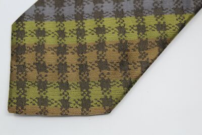 LANVIN men's silk neck tie made in Italy