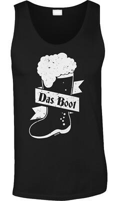 Das Boot Oktoberfest Beer Festival Fest Mug Party Prost German Cheers Mens Tank
