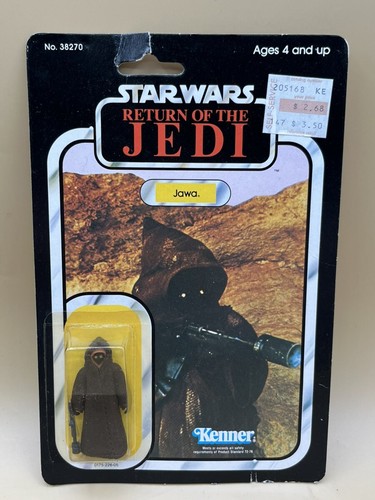 KENNER STAR WARS ROTJ RETURN OF THE JEDI JAWA 77 BACK 1983 (MVP030291)