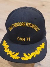 USS Theodore Roosevelt CVN-71 Hat Cap Embroidered Aircraft Carrier Made in USA