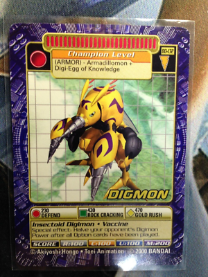 Digimon Series 3 "Digmon" BO-132 X1 | eBay Digimon Series 3 "Digmon" BO-132 X1 | eBay