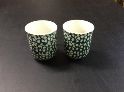 Set of 2 Folk Craft Moose Country Mugs by Teinshan made in China (Very Good) - Picture 4 of 9