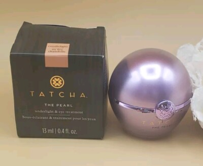 TATCHA The Pearl Underlight  & Eye Treatment Candlelight 0.4 fl New In Box 