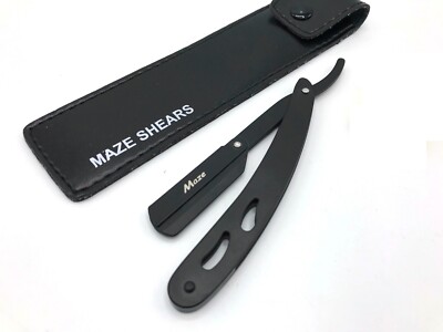 Barber Pouch Razor BARBER SALON STRAIGHT CUT THROAT SHAVING RAZOR RASOIRS RASOI NAVALHA ...