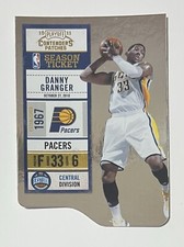 Danny Granger 2010-11 Playoff Contenders SEASON TICKET Die Cut Card #80 - 26/99