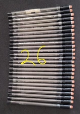 26 Vintage Berol Cassette Thin Lead Pencil Refills 0.5mm HB Japan