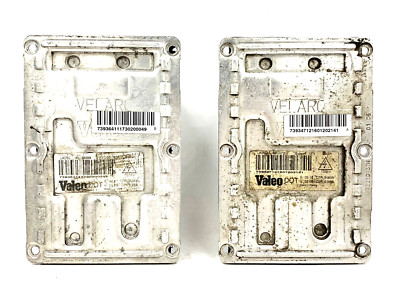 2x OEM 04-06 JAGUAR XJ8 XJR XKR XK8 Xenon HID Headlight LAD5G Valeo Ballast