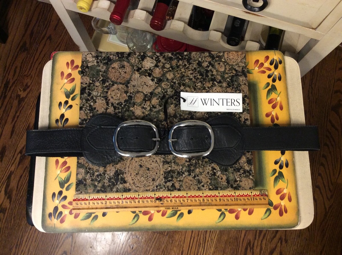 Pre-Loved JJ Winters Novelty White Leather Belt MADE IN THE USA Size Large JJ WINTERS (@jjwinters) • Instagram photos and videos main image 4