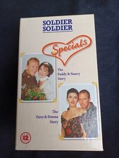 Soldier Soldier Specials VHS Box Set PAL Video Cassette Tapes Paddy Dave Tucker