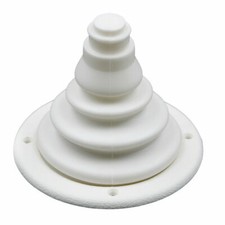 1PCS 120mm White Rope Wire Steering Shift Cable Protector Boot Marine Rigging